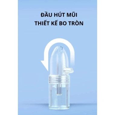 Dụng cụ hút mũi kéo tay nhựa nguyên sinh, lực hút mạnh, an toàn cho bé - 135.000đ 4