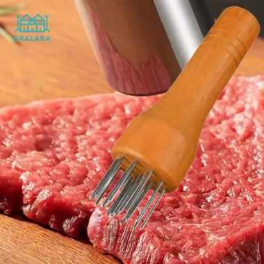 Dụng cụ làm dịu thịt thép không gỉ - Phụ kiện bếp, giảm giá 72,600đ cho bò, gà