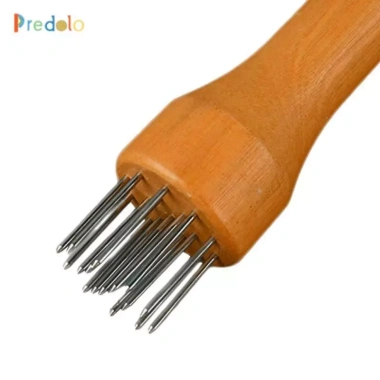 Dụng cụ làm mềm thịt di động tay cầm gỗ – mềm cá, rau củ, bít tết bò, tiện lợi, giá 66.000đ 5
