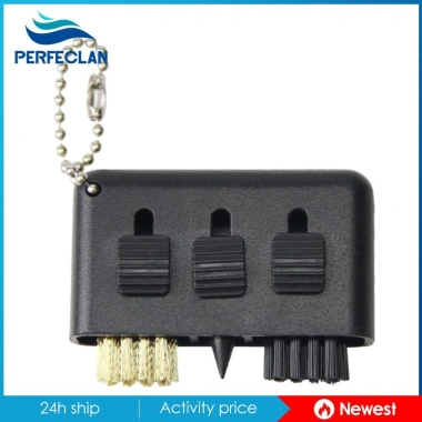 Dụng cụ làm sạch cọ Nylon đồng thau 2.17x1.2 - Giá 52.800 VNĐ, phù hợp câu lạc bộ golf