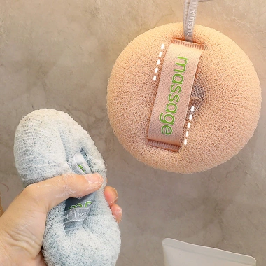 Dụng cụ làm sạch lưng lưới tắm mềm bọt Loofah Massage - Giao hàng, giảm còn 42.900đ