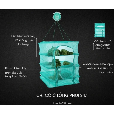 Dụng Cụ Làm Xúc Xích, Phơi Lạp Xưởng 247 - Chống Ruồi 100% Kiểm Định An Toàn - 120.000₫ 4 Dụng Cụ Làm Xúc Xích, Phơi Lạp Xưởng 247 - Chống Ruồi 100% Kiểm Định An Toàn - 120.000₫ 4