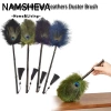 Dụng cụ lau bụi NAMSHEVA - Bàn chải lông chim công, chống tĩnh điện, giảm 18%