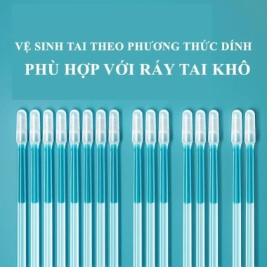 Dụng Cụ Lấy Ráy Tai Dính 24 Cây - Keo Mềm An Toàn, Không Đau, Hiệu Quả 39.000 VND