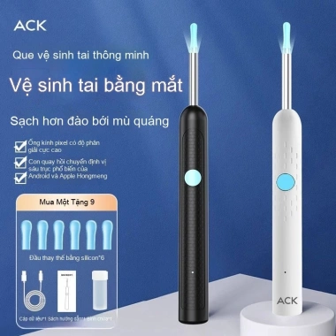 Dụng cụ lấy ráy tai không dây ACK Visual – Siêu rõ, làm sạch phát sán, giảm giá 23% 3