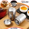 Dụng cụ lọc inox 304 hình trụ lưới cao cấp - Bền bỉ, lọc cặn trà và gia vị Welink
