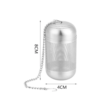 Dụng cụ lọc inox 304 hình trụ lưới cao cấp - Bền bỉ, lọc cặn trà và gia vị Welink 10