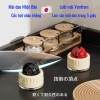Dụng cụ mài dao đa năng mini gắn tường, siêu nhỏ gọn, đế hút chân không, lưỡi mài Vonfram dày bền, chỉ 48.000₫