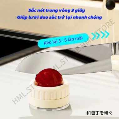 Dụng cụ mài dao đa năng mini gắn tường, siêu nhỏ gọn, đế hút chân không, lưỡi mài Vonfram dày bền, chỉ 48.000₫ 4