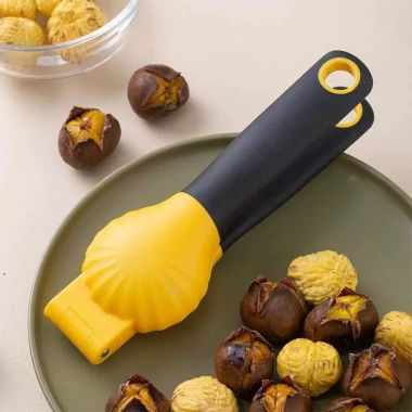 Dụng cụ mở hạt dẻ và tách vỏ óc chó - Máy gọt vỏ hạt dẻ gia dụng, giá chỉ 33.400₫ 3