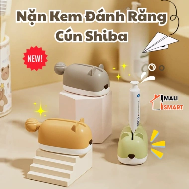 Dụng Cụ Nặn Kem Đánh Răng Shiba – Thiết Kế Thông Minh, Nhỏ Gọn, Dễ Dùng, Tiết Kiệm, An Toàn, Giá 27.000đ