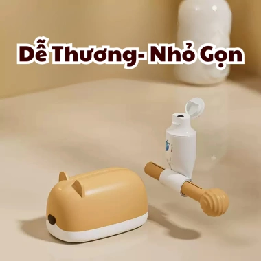 Dụng Cụ Nặn Kem Đánh Răng Shiba – Thiết Kế Thông Minh, Nhỏ Gọn, Dễ Dùng, Tiết Kiệm, An Toàn, Giá 27.000đ