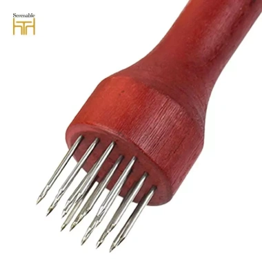 Dụng cụ nấu ăn cầm tay làm mềm thịt, tay cầm gỗ - Bít tết, cá, bò, gà, giá 61.600₫ 8