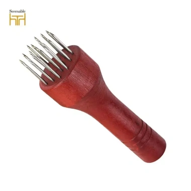 Dụng cụ nấu ăn cầm tay làm mềm thịt, tay cầm gỗ - Bít tết, cá, bò, gà, giá 61.600₫ 10