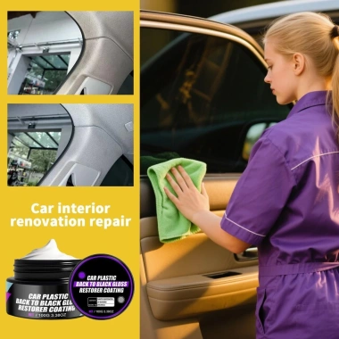 Dụng cụ phục hồi nhựa ô tô, bảng điều khiển, sáp da, kem pomervn - 128.700₫