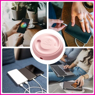 Dụng Cụ Quấn Dây Cáp Sạc & Tai Nghe USB Thiết Kế Dễ Thương, Tiện Dụng, Mang Theo Du Lịch - Chỉ 110.000₫ 5