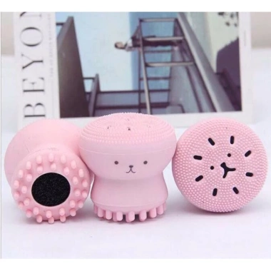 Dụng Cụ Rửa Mặt Con Bạch Tuộc Siêu Mềm 2 trong 1 - Thải Độ Bụi, Da Mịn, Giá 15.000 VND