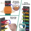 Dụng cụ sắp xếp mũ treo tường kẹp lò xo - Tiết kiệm, tủ quần áo & bóng chày 6