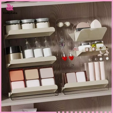 Dụng cụ sắp xếp mỹ phẩm và trang sức Acrylic 3 tầng cho phòng tắm Vanity giá ưu đãi 128.590đ