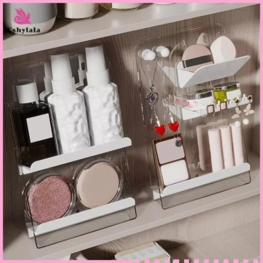 Dụng cụ sắp xếp mỹ phẩm và trang sức Acrylic 3 tầng cho phòng tắm Vanity giá ưu đãi 128.590đ 6 Dụng cụ sắp xếp mỹ phẩm và trang sức Acrylic 3 tầng cho phòng tắm Vanity giá ưu đãi 128.590đ 6