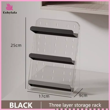Dụng cụ sắp xếp mỹ phẩm và trang sức Acrylic 3 tầng cho phòng tắm Vanity giá ưu đãi 128.590đ 10 Dụng cụ sắp xếp mỹ phẩm và trang sức Acrylic 3 tầng cho phòng tắm Vanity giá ưu đãi 128.590đ 10