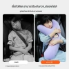 Dụng cụ thắt dây an toàn dài, gối ôm xe sau & đệm ngủ ô tô, hỗ trợ cổ trẻ em 2