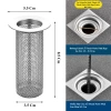 Dụng Cụ Thoát Nước Sàn Nhà Tắm Cải Tiến Lõi Lọc Dài, Chống Tắc Nhanh, Giá 21.500 2