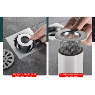 Dụng Cụ Thoát Nước Sàn Nhà Tắm Cải Tiến Lõi Lọc Dài, Chống Tắc Nhanh, Giá 21.500 5 Dụng Cụ Thoát Nước Sàn Nhà Tắm Cải Tiến Lõi Lọc Dài, Chống Tắc Nhanh, Giá 21.500 5