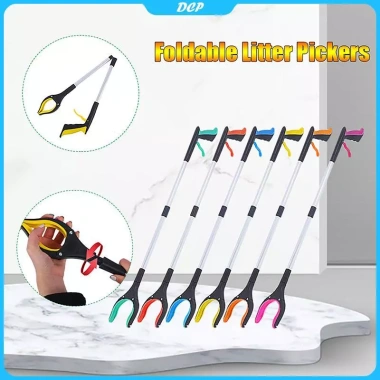 Dụng cụ thu gom rác cầm tay gập gọn, tiện lợi, tiết kiệm không gian - DCP