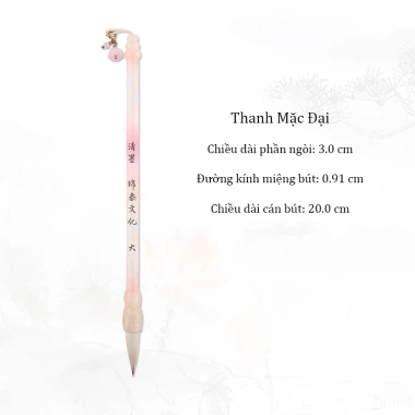 Dụng Cụ Thư Pháp Bút Lông Mục Thanh Kiêm Hào Luyện Chữ Hán Việt - Giá 98.600₫ (giảm 20%) 10 Dụng Cụ Thư Pháp Bút Lông Mục Thanh Kiêm Hào Luyện Chữ Hán Việt - Giá 98.600₫ (giảm 20%) 10