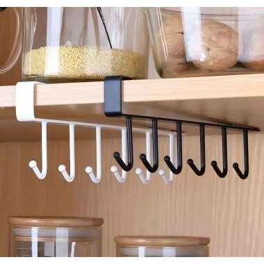 Dụng Cụ Treo Đồ Nhà Bếp Đa Năng Tiện Lợi - Kẹp Tủ Bếp, Treo Quần Áo, Túi Xách - Chỉ 30.500 VND