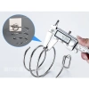 Dụng Cụ Treo Máy Sấy Tóc Inox Kiểu Cơn Lốc Xoắn - Kệ Treo Bền Bỉ, Giá 25.000 5