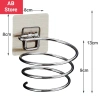 Dụng Cụ Treo Máy Sấy Tóc Inox Kiểu Cơn Lốc Xoắn - Kệ Treo Bền Bỉ, Giá 25.000 8