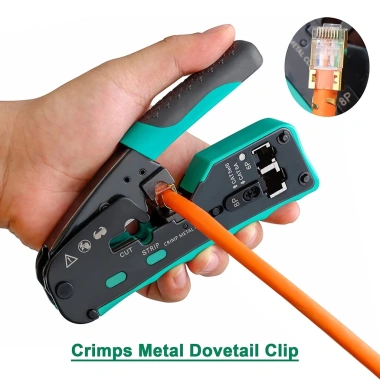 Dụng cụ uốn RJ45 đa chuẩn Cat5e Cat6 Cat6a Cat7, hỗ trợ RJ11/RJ12 – Giá chỉ 489.499đ 5