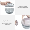Dụng cụ xay tỏi ớt Lebenlang LBL3.939 450ml lưỡi bén, dây rút tiện lợi - chính hãng 8