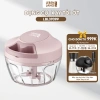 Dụng cụ xay tỏi ớt Lebenlang LBL3.939 450ml lưỡi bén, dây rút tiện lợi - chính hãng 10