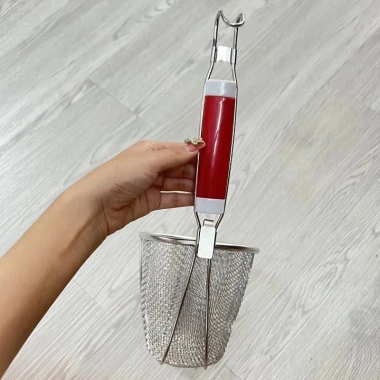 Dụng Cụ Xóc Bún Phở Đường Kính 13cm Dài 35cm Nhúng Lẩu Cán Gỗ/Nhựa 40.000 8