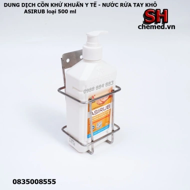Dung dịch cồn khử khuẩn tay SDS HAND RUB ASIRUB 500ml-1.000ml, khô nhanh, không gây khô da, hàng chính hãng, Giá 59.520₫