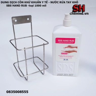 Dung dịch cồn khử khuẩn tay SDS HAND RUB ASIRUB 500ml-1.000ml, khô nhanh, không gây khô da, hàng chính hãng, Giá 59.520₫