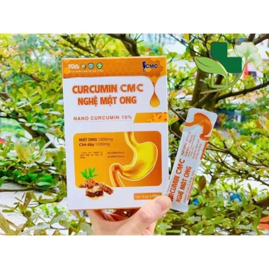 Dung dịch Dạ Dày Curcumin Nghệ Mật Ong - Giảm viêm loét, ợ nóng, đau bao tử, 120k