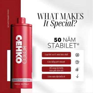 Dung Dịch Giảm Kiềm CEHKO Stabilet Plus 1.000ml - Cân Bằng pH, Phục Hồi Tóc Hư Tổn, Tóc Mềm Mượt - Giảm Giá Đến 23% 3 Dung Dịch Giảm Kiềm CEHKO Stabilet Plus 1.000ml - Cân Bằng pH, Phục Hồi Tóc Hư Tổn, Tóc Mềm Mượt - Giảm Giá Đến 23% 3