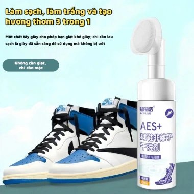 Dung dịch giặt khô bọt cho giày thể thao, giày trắng: làm sạch, trắng sáng 49.000₫ 7