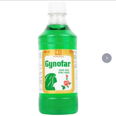 Dung Dịch Gynofar Chăm Sóc Vùng Kín Giảm Nấm Ngứa 500ml - Hiệu Quả, Giá 44.000₫