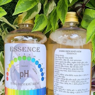 Dung Dịch Khử Kiềm Tóc Essence 500ml - Dưỡng sâu, giảm kiềm, giá chỉ 30.000 VND