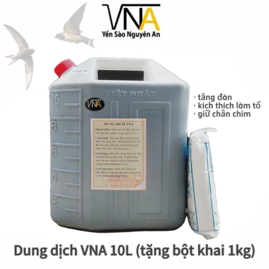 Dung dịch khử mùi, tăng đàn nhà yến PW VNA - Tặng bột khai - Yến sào Nguyên An 372k