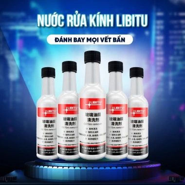 Dung Dịch Làm Sạch Kính Xe Hơi LIBITU 130ml - Tẩy Bẩn, Tan Dầu Mỡ, Kính Sáng Không Đọng Cặn - 10.000 VND