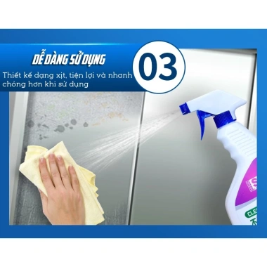 Dung Dịch Làm Sạch Tẩy Rửa Đánh Bóng Inox Thang Máy Cao Cấp 500ml MARRYSTORE 65k 7