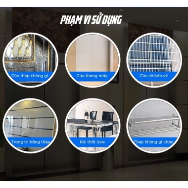 Dung Dịch Làm Sạch và Tẩy Rửa Inox Thang Máy Cao Cấp 500ml DMAX777 Giá Ưu Đãi 65k