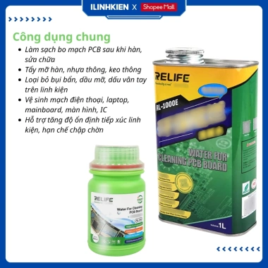 Dung dịch nước rửa mạch RELIFE RL-250 RL-1.000 - Chất lượng tốt, giá 100.000đ ILinhkien 4