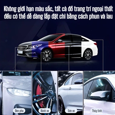 Dung Dịch Phủ Chống Thấm Ô Tô Phủ Gốm - Bảo Vệ Kính, Lớp Sơn, Chống Bám Nước, Xịt Làm Sạch Nhanh - Giá Chỉ 77,140₫ 9